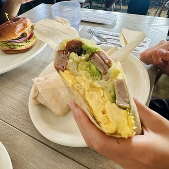 Millie's Cafe - Pasadena - Decent burrito. Tortilla was chewy and a bit oily at the end. - Breakfast & Brunch Near Me - Pasadena, California
