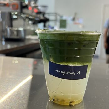 Easy Does It - Matcha Passion Fruit tonic - Coffee & Tea Near Me - San Diego, California Easy Does It - Matcha Passion Fruit tonic - Coffee & Tea Near Me - San Diego, California