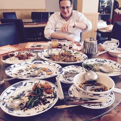China Lake Restaurant - Best 4 guys could do with 7 dishes. We are stuffed