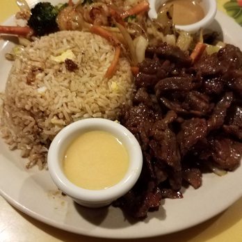Hana Sushi - Habacho Sukiyaki Steak, veggies, rice, sauce. We sat ar the tables instead of the habachi - Sushi Bars Near Me - Hayes, Virginia Hana Sushi - Habacho Sukiyaki Steak, veggies, rice, sauce. We sat ar the tables instead of the habachi - Sushi Bars Near Me - Hayes, Virginia