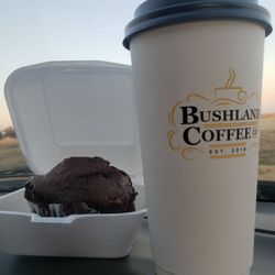 Bushland Coffee - Muffins and macchiatos (post Texas storm)