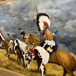 Museum of Native American History - Inside mural