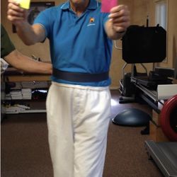 Optimum Balance & Rehabilitation Center - Vestibular rehabilitation exercises.
