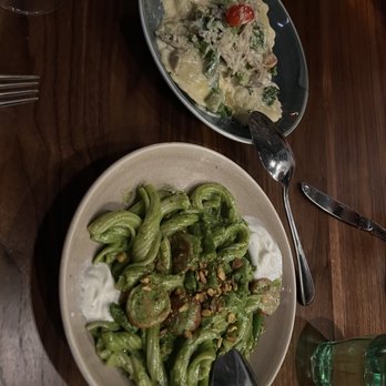 Alpana - Really fantastic ravioli and the pesto pasta was delish! - New American Near Me - Chicago, Illinois Alpana - Really fantastic ravioli and the pesto pasta was delish! - New American Near Me - Chicago, Illinois
