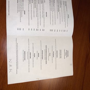 KUUK - Menu - Yucatan Near Me - Mérida, YUC
