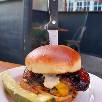 Au Cheval - Double Cheeseburger with Bacon - Bars Near Me - Chicago, Illinois