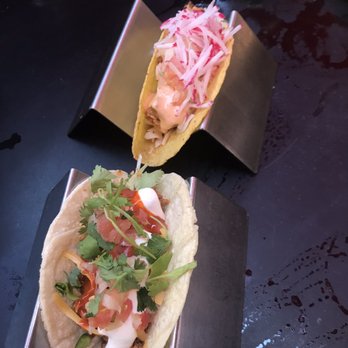 Burro Tacos - Sweet potato taco and a classic taco - Mexican Near Me - Burlington, Ontario