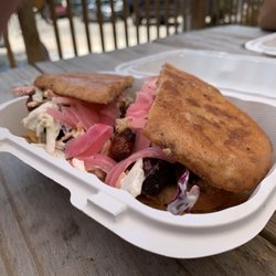 Fish Bellies Food Truck - Burnt ends sandwich - be ready for a nap