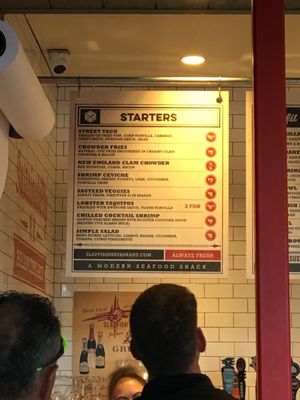 Menu photo 7 Slapfish Albuquerque, NM