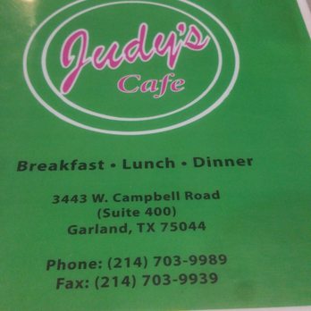 Judy's Cafe - American Near Me - Garland, Texas Judy's Cafe - American Near Me - Garland, Texas