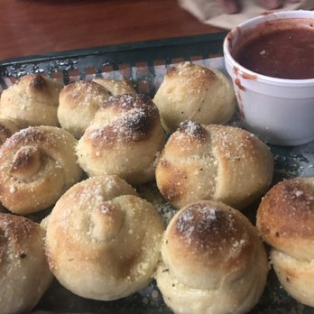 Pizza Castle - Garlic knots. YES. - Pizza Near Me - Albuquerque, New Mexico