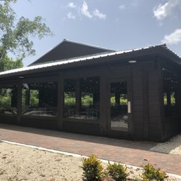 The barn with full sliding doors, so you can choose to have them completely closed or create and indoor/outdoor vibe