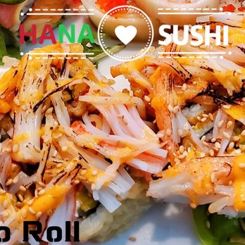 Hana Sushi - a plate of sushi and vegetables - Japanese Near Me - Yulee, Florida