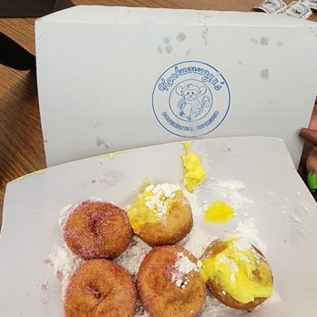 Kookamunga’s - Rasbery and Lemon bar mini dozen - Donuts Near Me - Ocean Shores, Washington