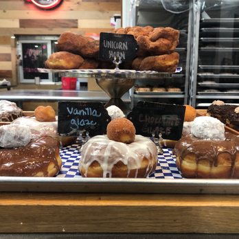 DG Doughnuts - Chocolate & Vanilla Glaze - Bakeries Near Me - Ocoee, Florida DG Doughnuts - Chocolate & Vanilla Glaze - Bakeries Near Me - Ocoee, Florida