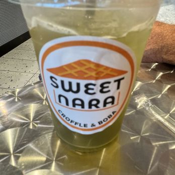 Sweet Nara - This green drink is amazing. It tastes like a jolly rancher. - Coffee & Tea Near Me - Fullerton, California