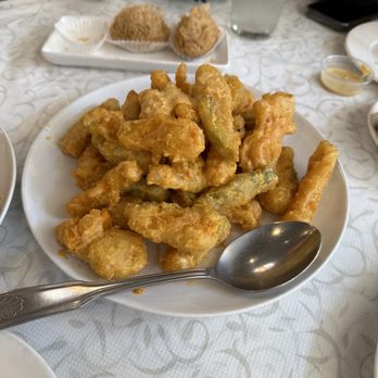Ming Dynasty - A6. Crispy Fried Pumpkin with Salted Egg Yolk - Cantonese Near Me - Sacramento, California Ming Dynasty - A6. Crispy Fried Pumpkin with Salted Egg Yolk - Cantonese Near Me - Sacramento, California