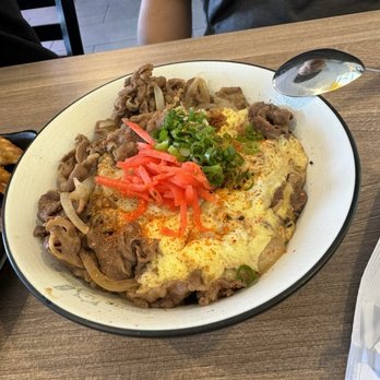 Monsta Ramen - Beef rice bowl - Japanese Curry Near Me - San Diego, California