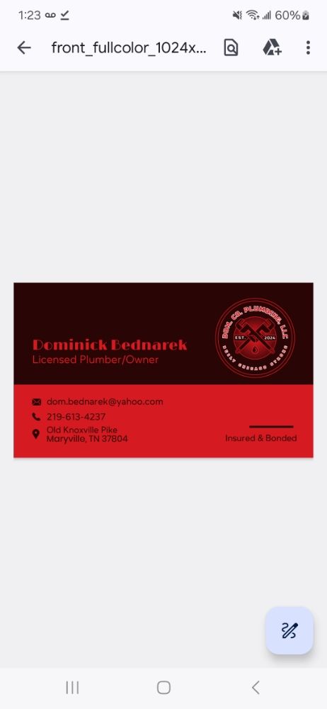 Slide of Domco Plumbing