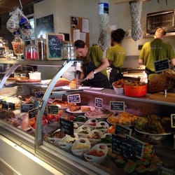 Entrance to restaurant with take out option