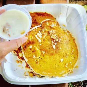 808 Grindz Cafe - Macademia full stack with coconut was good - Cafes Near Me - Lahaina, Hawaii 808 Grindz Cafe - Macademia full stack with coconut was good - Cafes Near Me - Lahaina, Hawaii