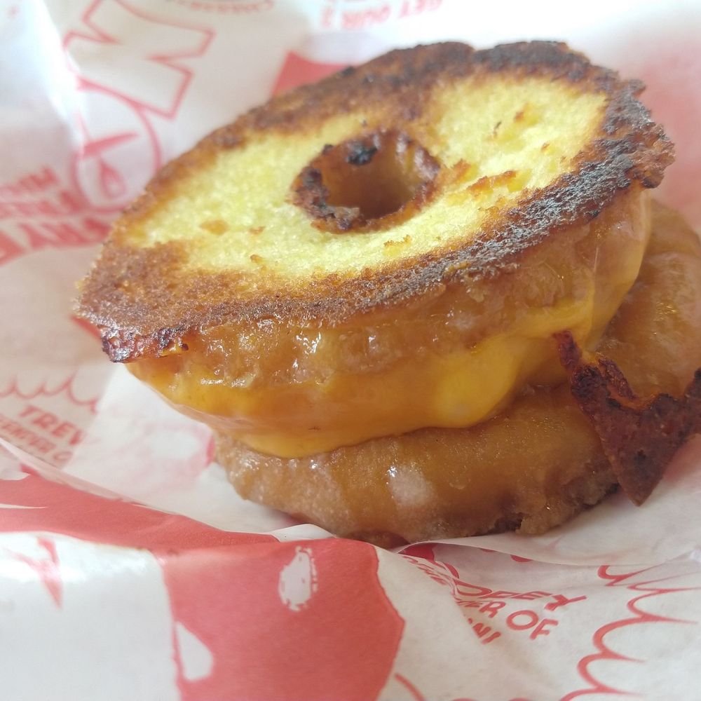Tom & Chee - Donut grilled cheese - American Near Me - Oklahoma City, Oklahoma Tom & Chee - Donut grilled cheese - American Near Me - Oklahoma City, Oklahoma