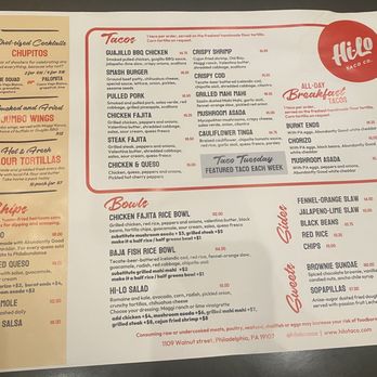 Hi-Lo Taco - Tacos Near Me - Philadelphia, Pennsylvania