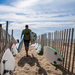Summertime Surf School - Point Pleasant - Beautiful morning on the Jersey Shore