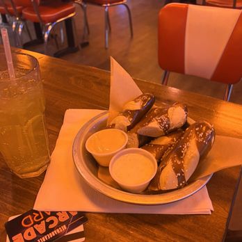 Bowlero Council Bluffs - Pretzel bites and fountain pop - Bowling Near Me - Council Bluffs, Iowa