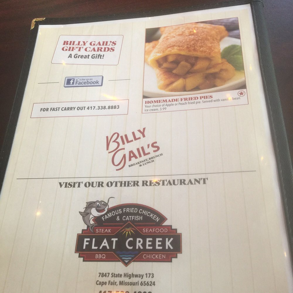 Billy Gail's - American Near Me - Branson, Missouri Billy Gail's - American Near Me - Branson, Missouri