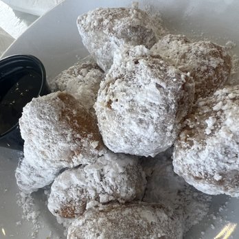 Another Broken Egg Cafe - Biscuit Beignets Full Order (8) - Breakfast & Brunch Near Me - Winter Park, Florida Another Broken Egg Cafe - Biscuit Beignets Full Order (8) - Breakfast & Brunch Near Me - Winter Park, Florida