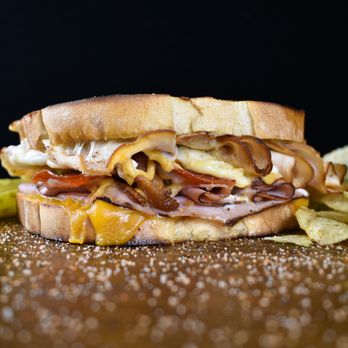 Save Point Sandwich Shop - The Falcon Punch is a blue cheese focused sandwich with turkey, pepperoni, buffalo ranch, blue cheese sauce, jalapenos, and two cheeses - Sandwiches Near Me - Waco, Texas Save Point Sandwich Shop - The Falcon Punch is a blue cheese focused sandwich with turkey, pepperoni, buffalo ranch, blue cheese sauce, jalapenos, and two cheeses - Sandwiches Near Me - Waco, Texas