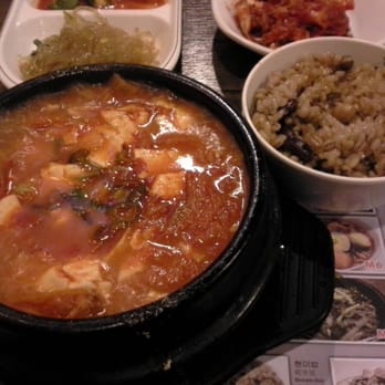 Song Cook's - Soon Tofu w/ Tuna (from a can) w/ Beans Rice - $10.99 - Korean Near Me - Mississauga, Ontario Song Cook's - Soon Tofu w/ Tuna (from a can) w/ Beans Rice - $10.99 - Korean Near Me - Mississauga, Ontario