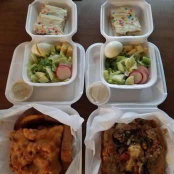 Grumpy's Cafe - Manacotti and Goulash with salads and cake!!! - Desserts Near Me - Rockaway Beach, Oregon Grumpy's Cafe - Manacotti and Goulash with salads and cake!!! - Desserts Near Me - Rockaway Beach, Oregon
