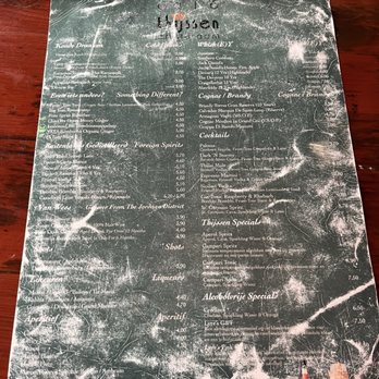 Café Thijssen - Drink menu - Cafes Near Me - Amsterdam, New Hampshire Café Thijssen - Drink menu - Cafes Near Me - Amsterdam, New Hampshire