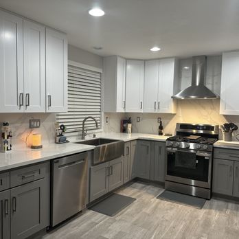VP Design & Construction - After Kitchen Remodel - Flooring Near Me