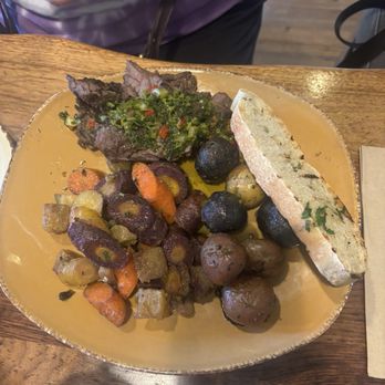 Urban Plates - Chimichurri Grass Fed Steak with Herb Roasted Marble Potatoes and Rainbow Carrots & Golden Beets - Salad Near Me - Pleasant Hill, California Urban Plates - Chimichurri Grass Fed Steak with Herb Roasted Marble Potatoes and Rainbow Carrots & Golden Beets - Salad Near Me - Pleasant Hill, California