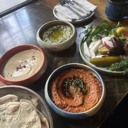 Spreads and pickled vegetables