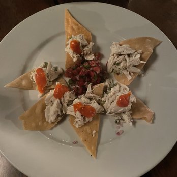 Red Drum Restaurant - Crab Meat & Avocado Tostaditas - Seafood Near Me - Mount Pleasant, South Carolina