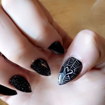 Today's Nails - Halloween! - Nail Salons Near Me - Santa Rosa, California