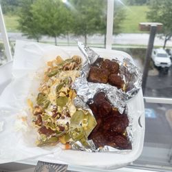 10 PC Boneless Wings & Buffalo Chicken Fries