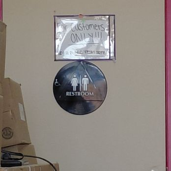 Baskin-Robbins - Restroom for customers only - Desserts Near Me - Hesperia, California Baskin-Robbins - Restroom for customers only - Desserts Near Me - Hesperia, California