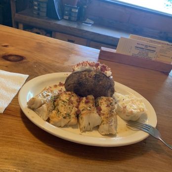 Aka Lakeside - Baked fish with a baked potato! - Restaurants Near Me - Willard, Wisconsin Aka Lakeside - Baked fish with a baked potato! - Restaurants Near Me - Willard, Wisconsin