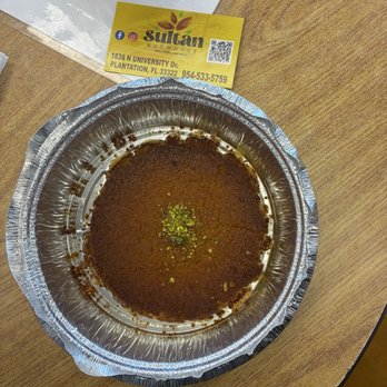 Sultan Nut House - Knafeh - Coffee & Tea Near Me - Plantation, Florida