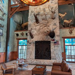 Bass Pro Shops - Seating area at the entrance