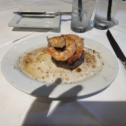 Shrimp and steak