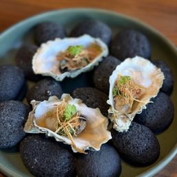Grilled oysters Grilled oysters