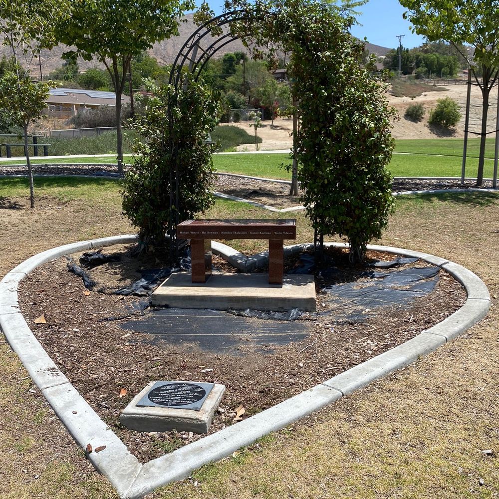 Pike's Peak Park in Norco, CA 6/15/22... San Bernadino Dec. 2015 memorial... needs some attention. Pike's Peak Park in Norco, CA 6/15/22... San Bernadino Dec. 2015 memorial... needs some attention.
