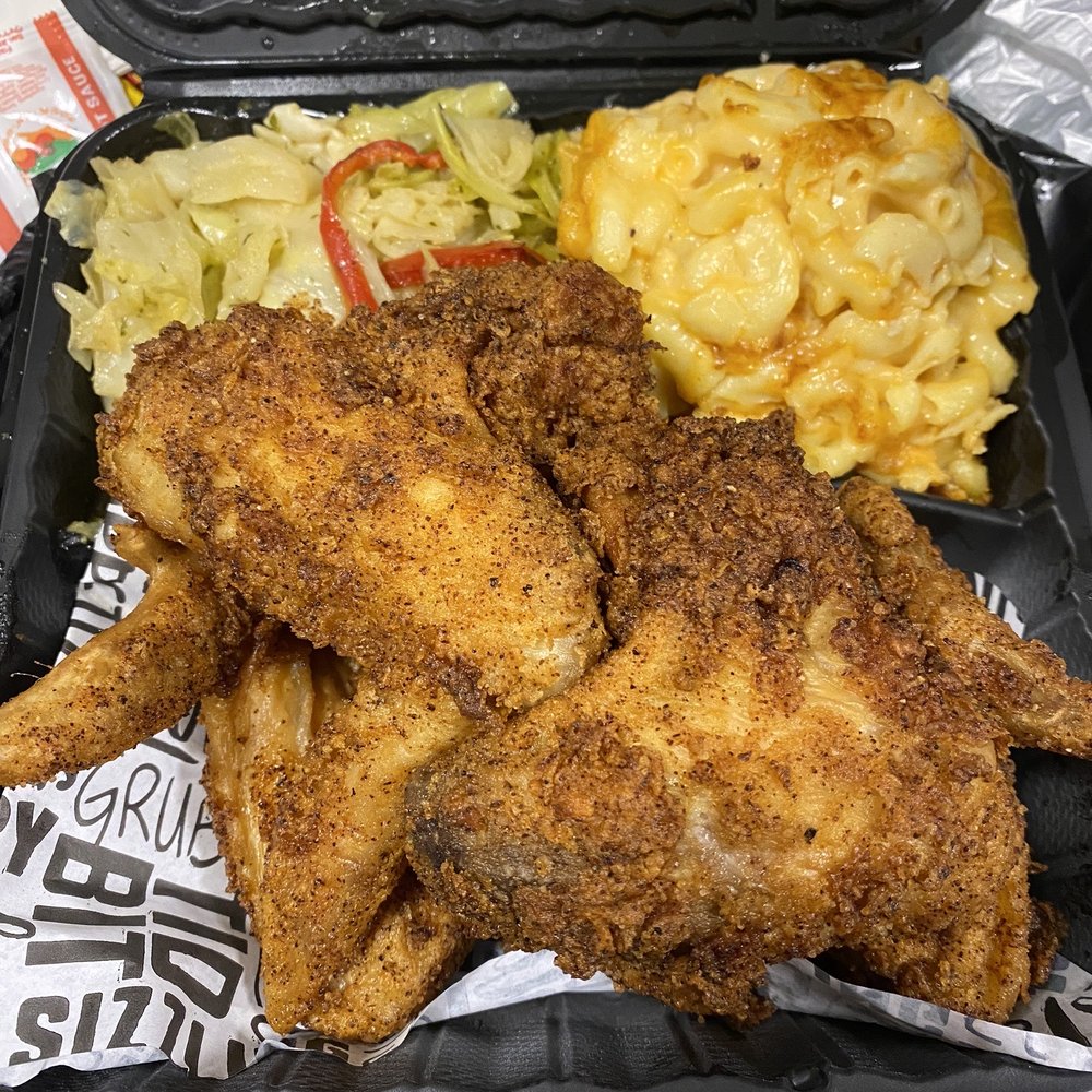Aunt Vonda’s Kitchen Table - 4 Wings, 5 Cheese Bake Macaroni, Fried Cabbage - Soul Food Near Me - Newark, Delaware