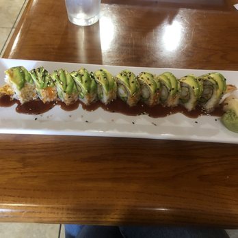 Blue Elephant - Dragon roll. - Thai Near Me - Miami, Florida Blue Elephant - Dragon roll. - Thai Near Me - Miami, Florida